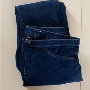 HUE denim leggings